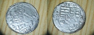 OBR 7 Denár Moneta Nova Lud II (Súkromná zbierka)